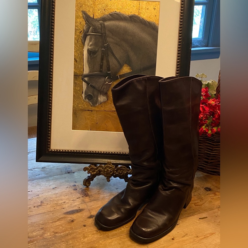 Santana dark brown leather boot